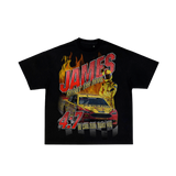 James 4:7 Black Tee